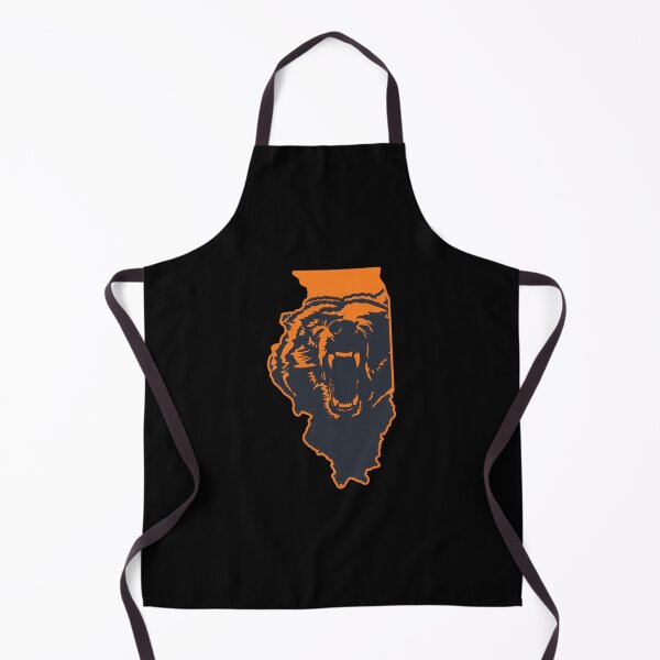 Item preview, Chicago Bears Illinois NFL State Outline designed and sold by uxdbswpg23.