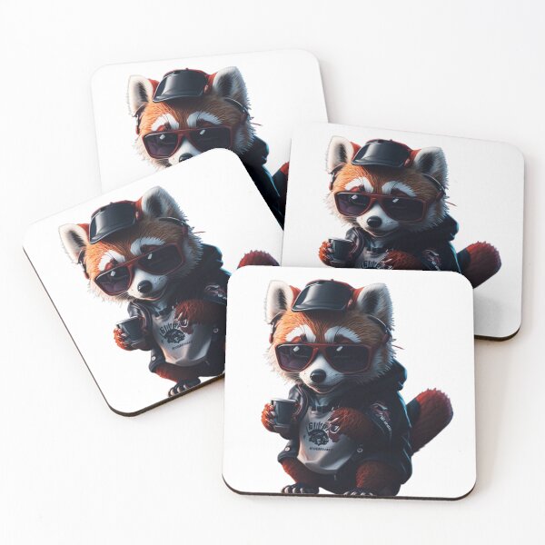 Item preview, Chillin' Kawaii: The Cool Red Panda designed and sold by irosh madushan.