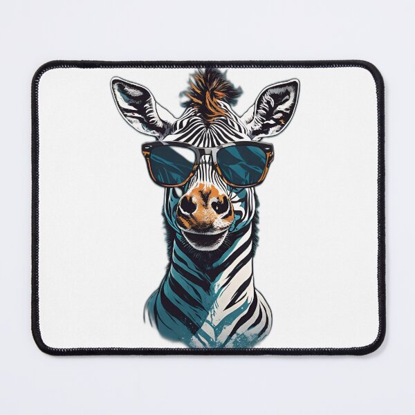 Item preview, Zebra wearing sunglasses designed and sold by MARKETKING.