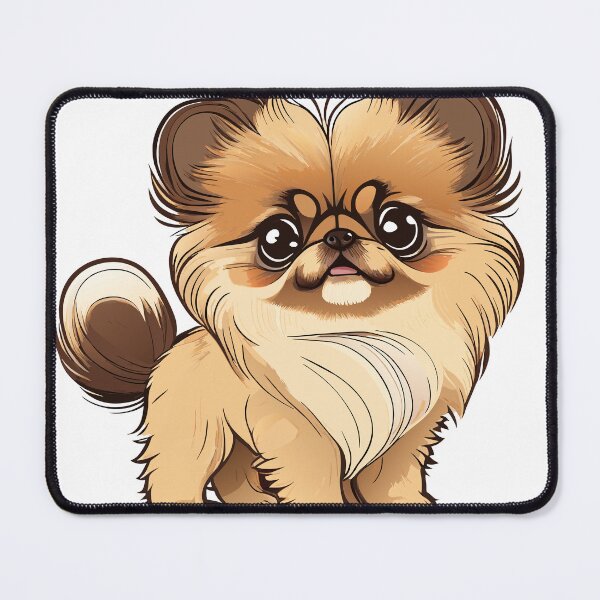 Item preview, Cute Dogs, pekingese, Room Decor, Set of Art Prints, Puppies Art, Art Prints, designed and sold by ArchieDid.
