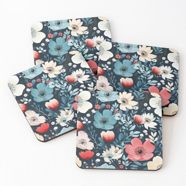 Item preview, Simless colorful flower petten 03 digital paper designed and sold by moois007.