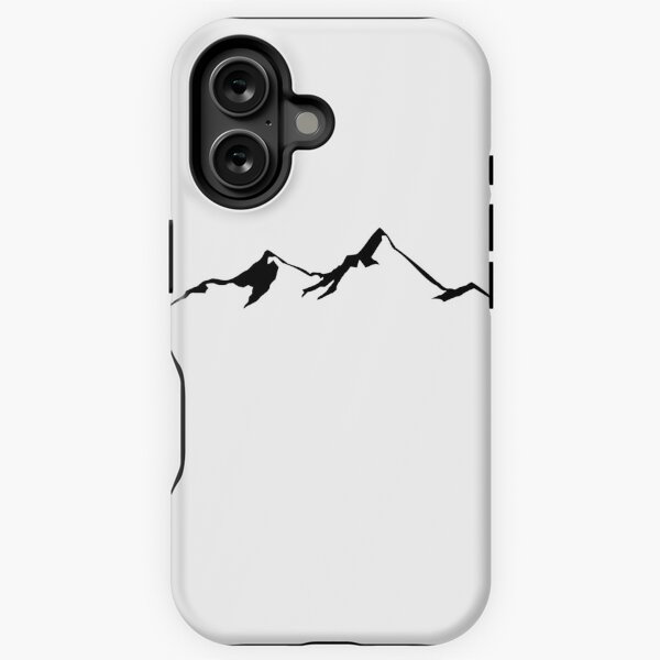 Item preview, Ski Skiing Mountain Mountains Skiing Skis Silhouette Snowboard Snowboarding designed and sold by DESTINATIONS DECAL.