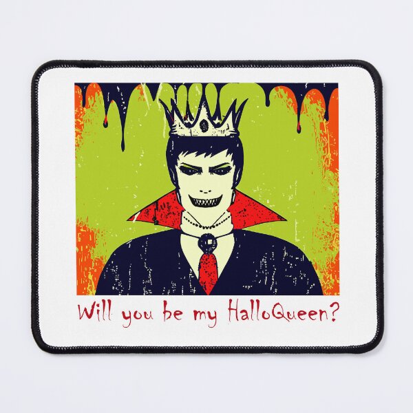 Item preview, Will You Be My HalloQueen? Halloween Vampire Pun designed and sold by SamJanner.