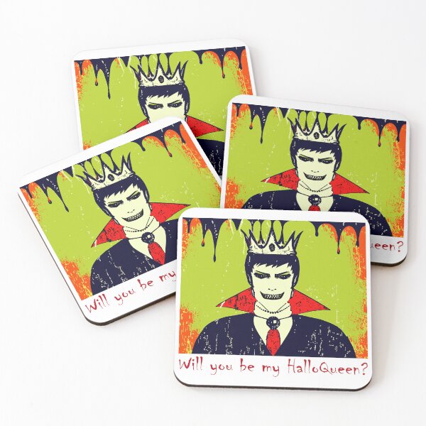 Item preview, Will You Be My HalloQueen? Halloween Vampire Pun designed and sold by SamJanner.
