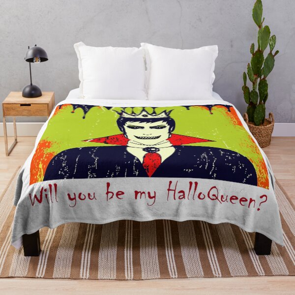 Item preview, Will You Be My HalloQueen? Halloween Vampire Pun designed and sold by SamJanner.
