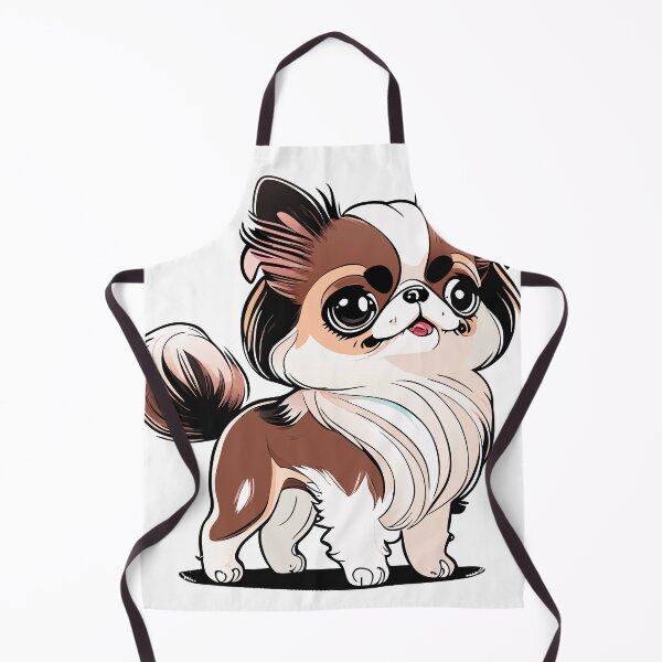 Item preview, Cute Dogs, japanese-chin, Room Decor, Set of Art Prints, Puppies Art, Art Prints, designed and sold by ArchieDid.