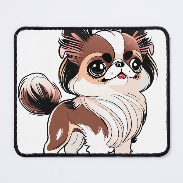 Item preview, Cute Dogs, japanese-chin, Room Decor, Set of Art Prints, Puppies Art, Art Prints, designed and sold by ArchieDid.