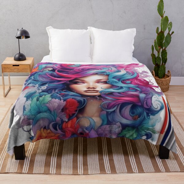 Item preview, Colorful pencil sketch art digital print presented in a variety of mediums designed and sold by dcrc.