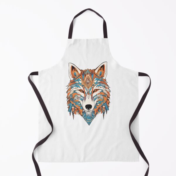 Item preview, Tribal wolf designed and sold by hamishby.