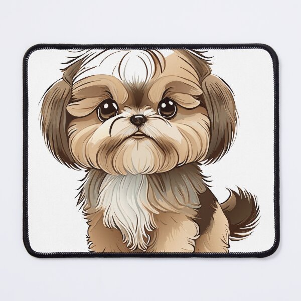 Item preview, Cute Dogs, lhasa-apso, Room Decor, Set of Art Prints, Puppies Art, Art Prints designed and sold by ArchieDid.