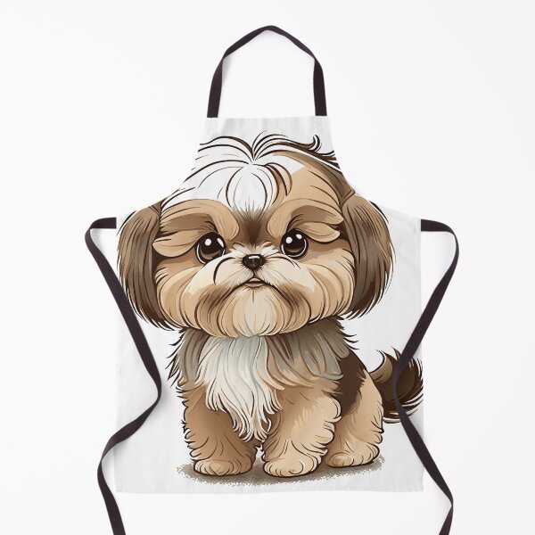 Item preview, Cute Dogs, lhasa-apso, Room Decor, Set of Art Prints, Puppies Art, Art Prints designed and sold by ArchieDid.