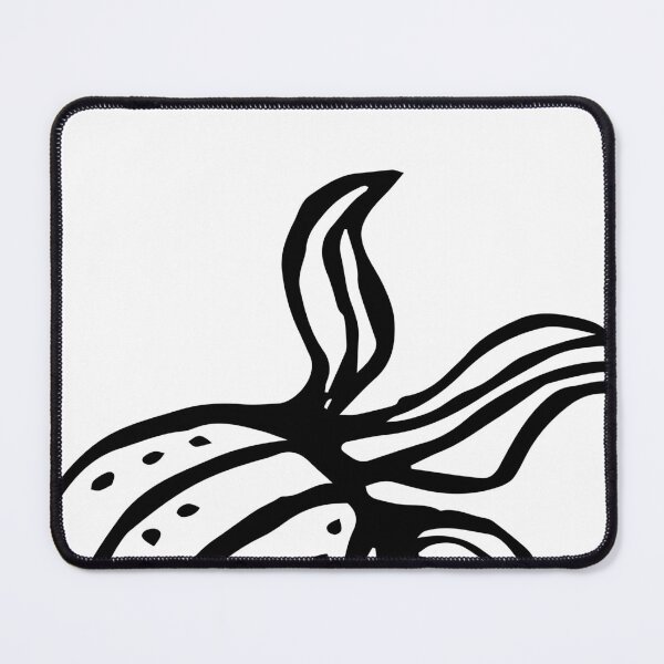 Item preview, Abstract Lines Botanical Seedpod Garden Plant Black White Hand Drawn Seed Minimal Modern designed and sold by dashaporoshina.