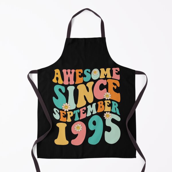 Item preview, Awesome Since September 1995 | Made In 1995 | Retro Groovy Birthday designed and sold by Christina-grich.