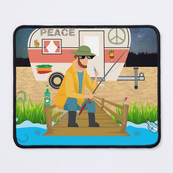 Item preview, Crazy fisherman designed and sold by Funtomass.