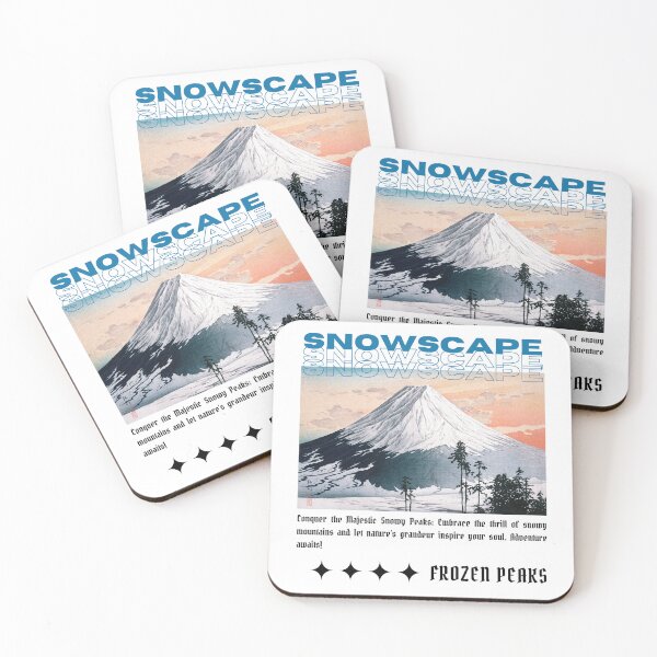 Item preview, Snowy Mountain Landscape Design designed and sold by DizzyShirts1.