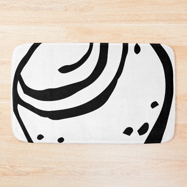 Item preview, Abstract Lines Botanical Seedpod Garden Plant Black White Hand Drawn Seed Minimal Modern designed and sold by dashaporoshina.