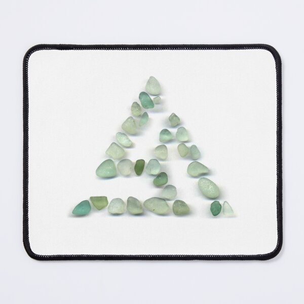 Item preview, Sea glass - green triskelion designed and sold by crumpsticks.