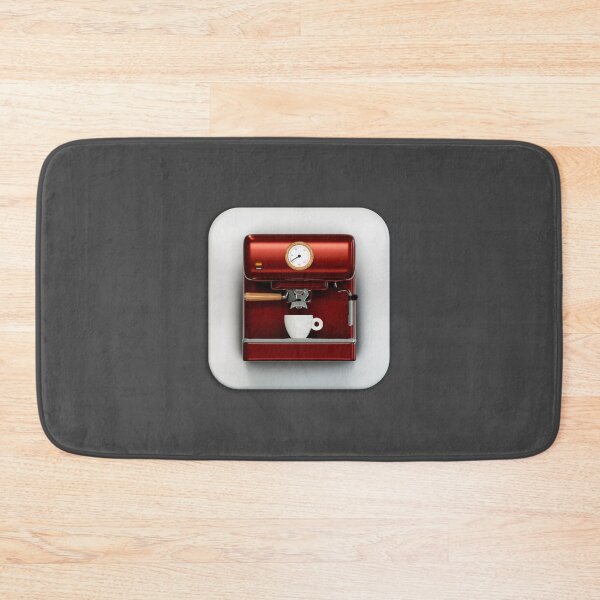 Item preview, Red coffee machine icon designed and sold by trepiu.