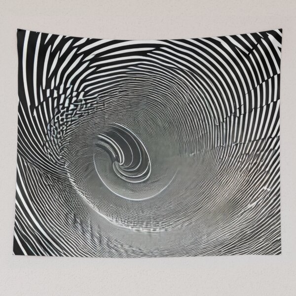 Item preview, black spiral pattern designed and sold by optimusprime39.