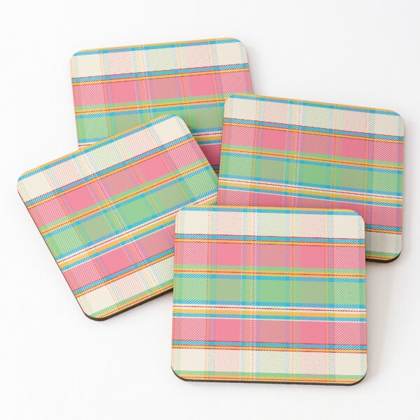 Item preview, Kids Fantasia Tartan Pink designed and sold by Claudia S. Design.