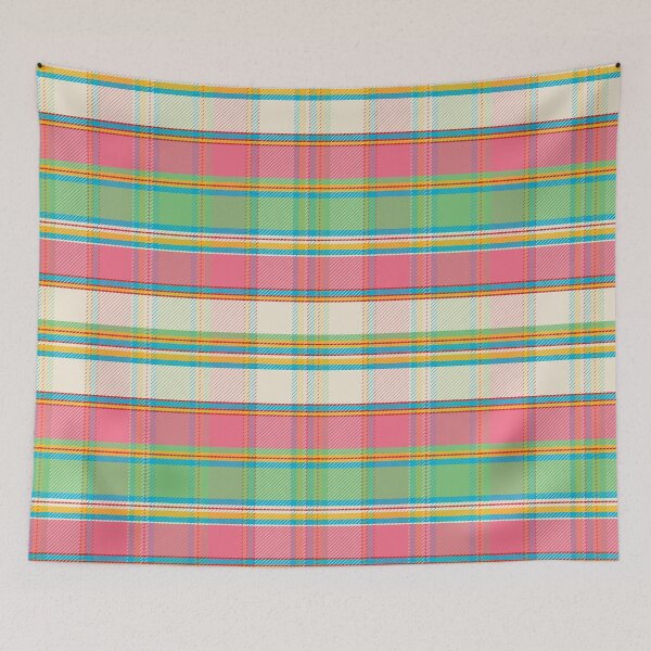 Item preview, Kids Fantasia Tartan Pink designed and sold by Claudia S. Design.