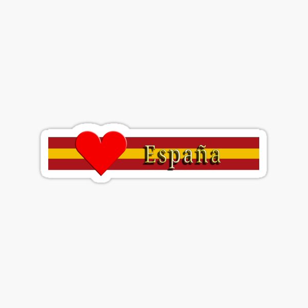 Spanische Flagge' Sticker