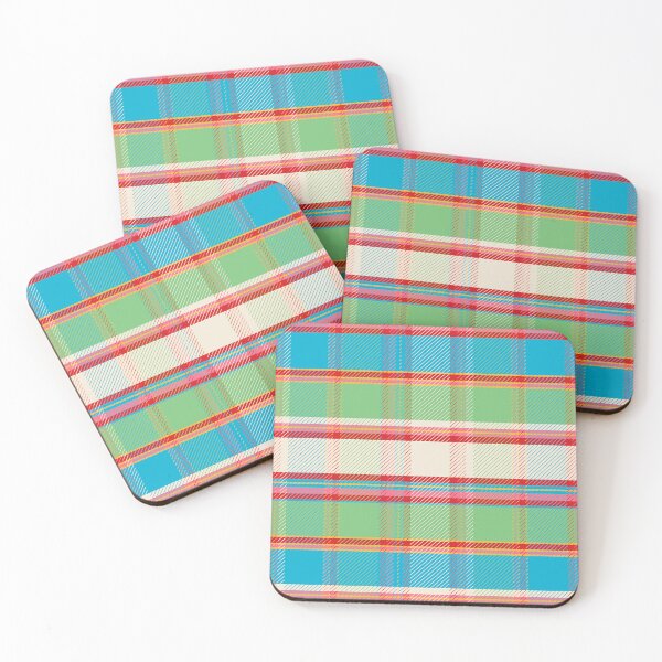 Item preview, Kids Fantasia Tartan Blue Green designed and sold by Claudia S. Design.