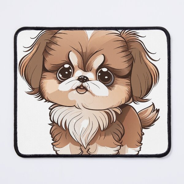 Item preview, Cute Dogs, shih-tzu, Room Decor, Set of Art Prints, Puppies Art, Art Prints designed and sold by ArchieDid.