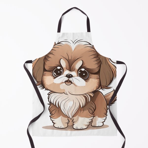 Item preview, Cute Dogs, shih-tzu, Room Decor, Set of Art Prints, Puppies Art, Art Prints designed and sold by ArchieDid.