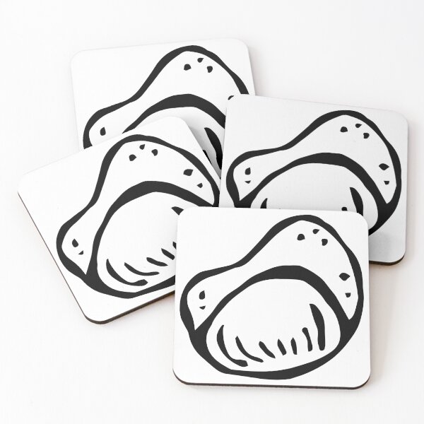 Item preview, Abstract Lines Botanical Seedpod Garden Plant Black White Hand Drawn Seed Minimal Modern designed and sold by dashaporoshina.