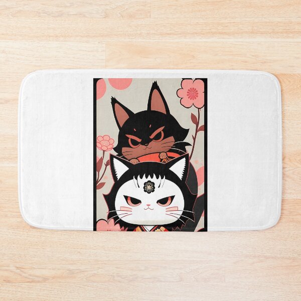 Item preview, Whiskered Garden Tales of Two Samurai Cats designed and sold by Mechanical-Artt.