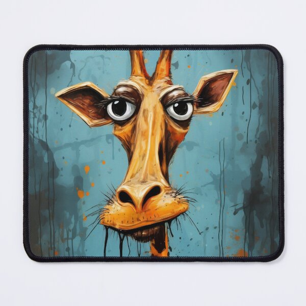 Item preview, بالعربي مثل فلاحي فلسطيني مضحك لويش البعزكة- Arabic Comic Funny Slang Words Pop Art AI Generated Giraffe designed and sold by FUNqoosh.