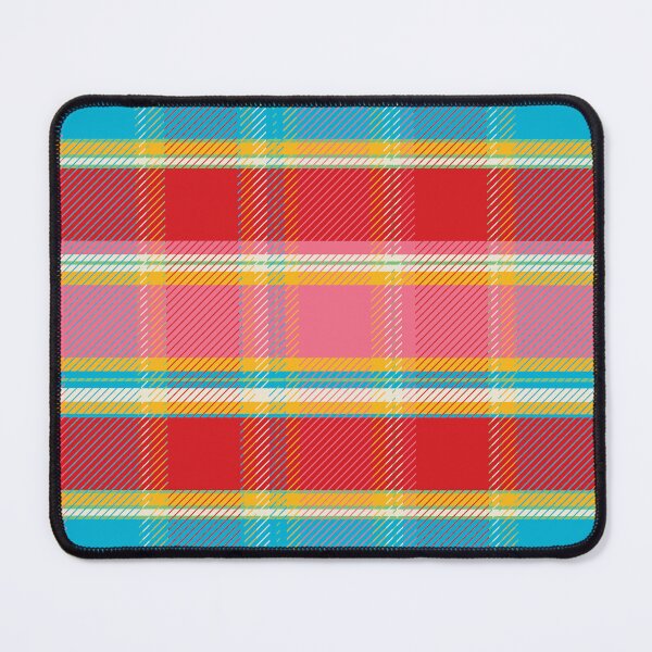 Item preview, Kids Fantasia Tartan Red Pink Blue designed and sold by Claudia S. Design.