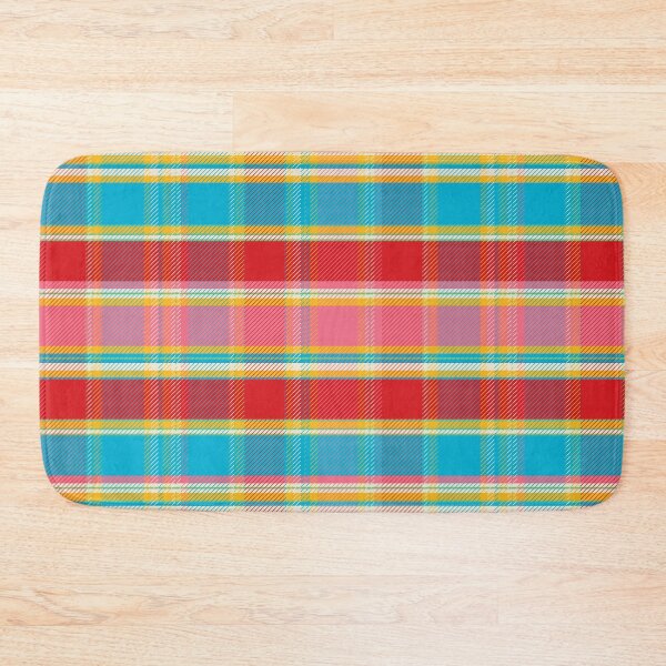 Item preview, Kids Fantasia Tartan Red Pink Blue designed and sold by Claudia S. Design.