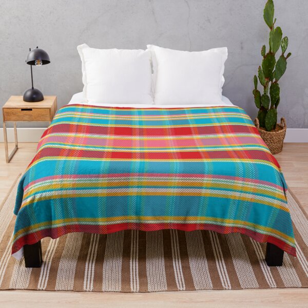 Item preview, Kids Fantasia Tartan Red Pink Blue designed and sold by Claudia S. Design.