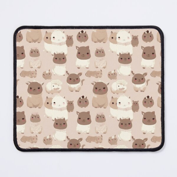 Item preview, Complex Kawaii Lama Pattern Tan Pattern designed and sold by Theo-B.