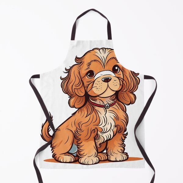 Item preview, Cute Dogs, cocker-spaniel, Room Decor, Set of Art Prints, Puppies Art, Art Prints, designed and sold by ArchieDid.