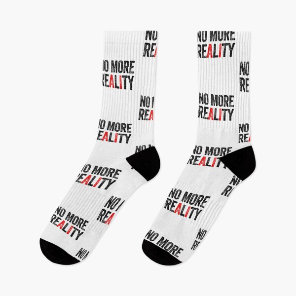 Item preview, No more reality AI artificial intelligence machine learning dystopian designed and sold by w1ckerman.
