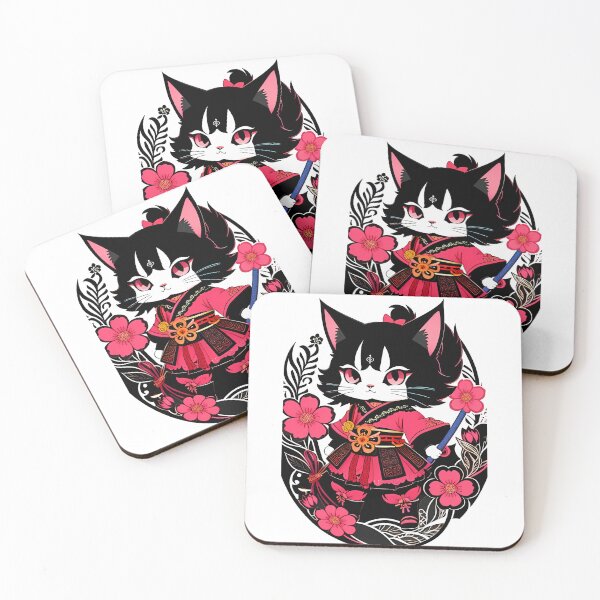 Item preview, Fierce Samurai Cat designed and sold by Mechanical-Artt.