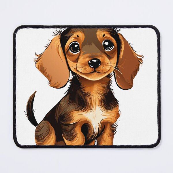 Item preview, Cute Dogs, dachshund, Room Decor, Set of Art Prints, Puppies Art, Art Prints, designed and sold by ArchieDid.