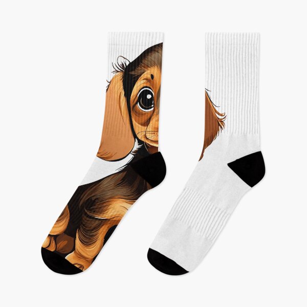Item preview, Cute Dogs, dachshund, Room Decor, Set of Art Prints, Puppies Art, Art Prints, designed and sold by ArchieDid.