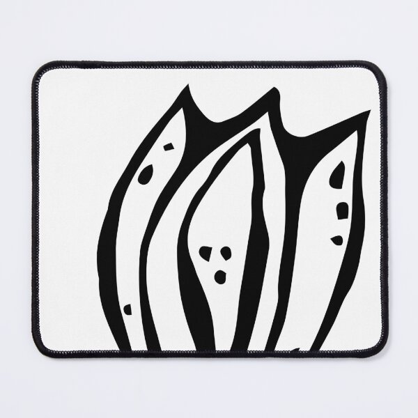 Item preview, Abstract Lines Botanical Seedpod Garden Plant Black White Hand Drawn Seed Minimal Modern designed and sold by dashaporoshina.