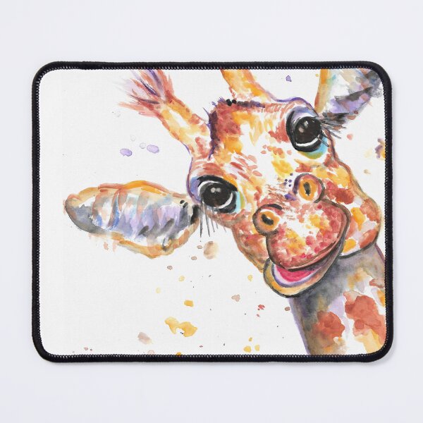 Item preview, Giraffe with funny face designed and sold by Marjansart.