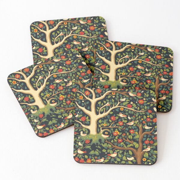 Item preview, County Hook’s Fall Harvest Apple Orchard—Autumn Design, Underneath The Apple Tree. Seamless Pattern designed and sold by ignasirus.
