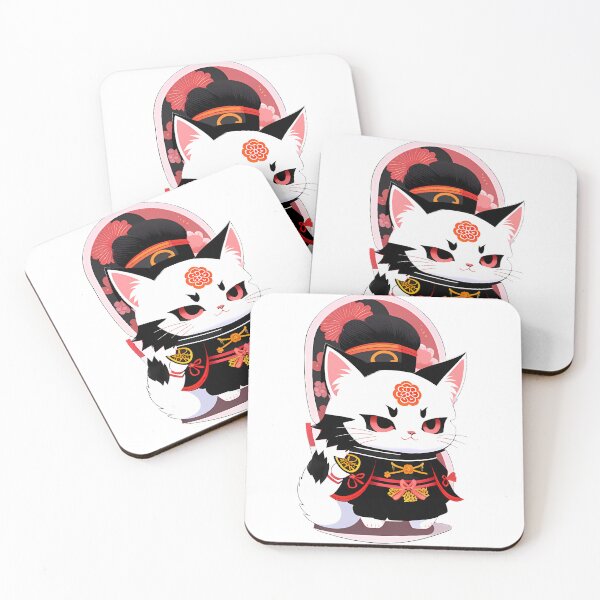 Item preview, Playful Samurai Cat designed and sold by Mechanical-Artt.