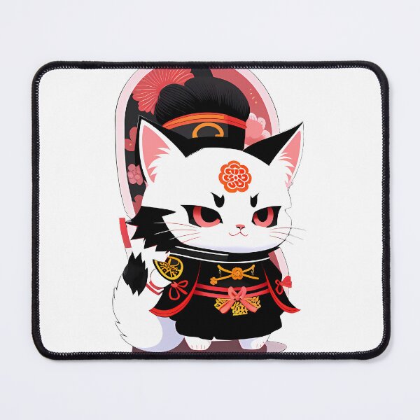 Item preview, Playful Samurai Cat designed and sold by Mechanical-Artt.