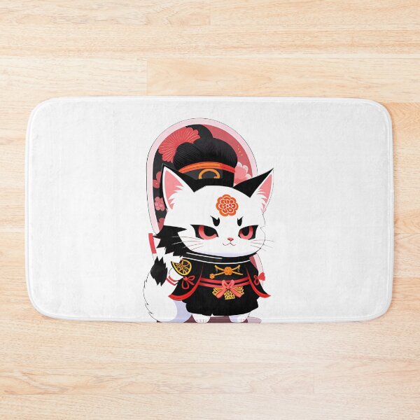 Item preview, Playful Samurai Cat designed and sold by Mechanical-Artt.