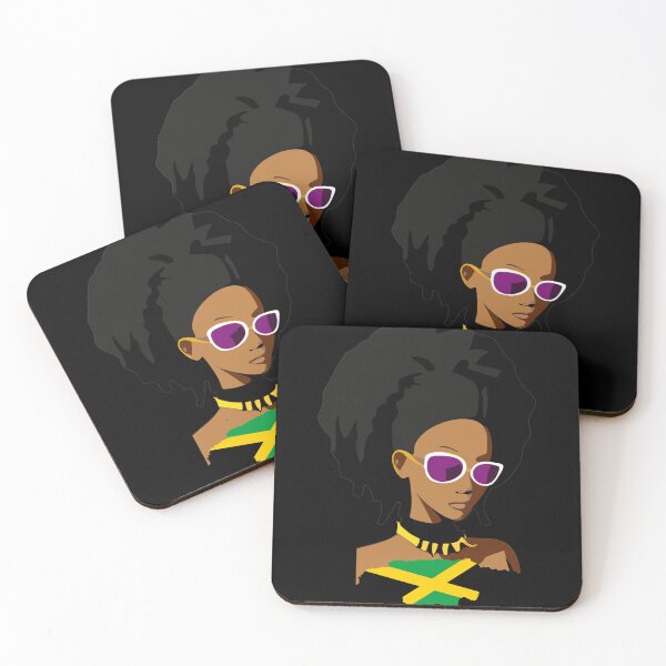 Item preview, Jamaica Independence Day woman | Flag 61st 61 women jamaican rasta anniversary celebration designed and sold by General-Corner.