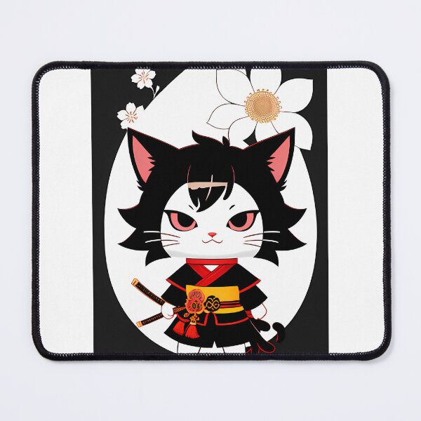 Item preview, Graceful Feline Samurai designed and sold by Mechanical-Artt.