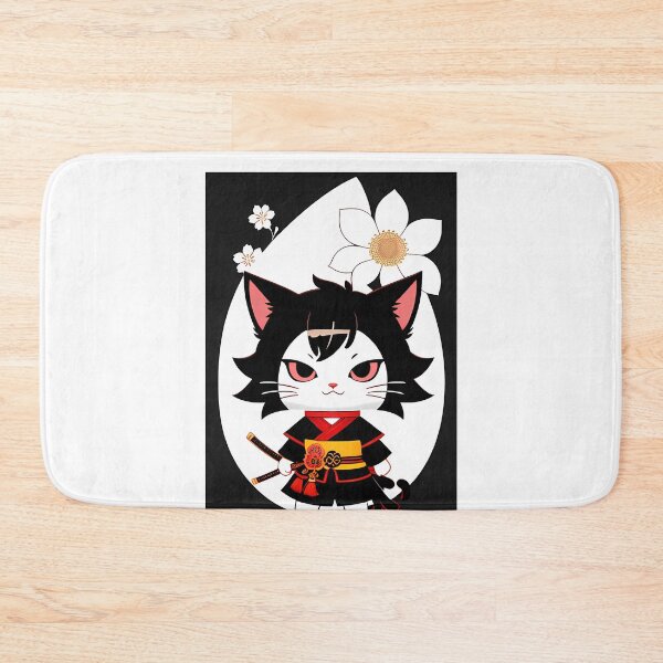 Item preview, Graceful Feline Samurai designed and sold by Mechanical-Artt.